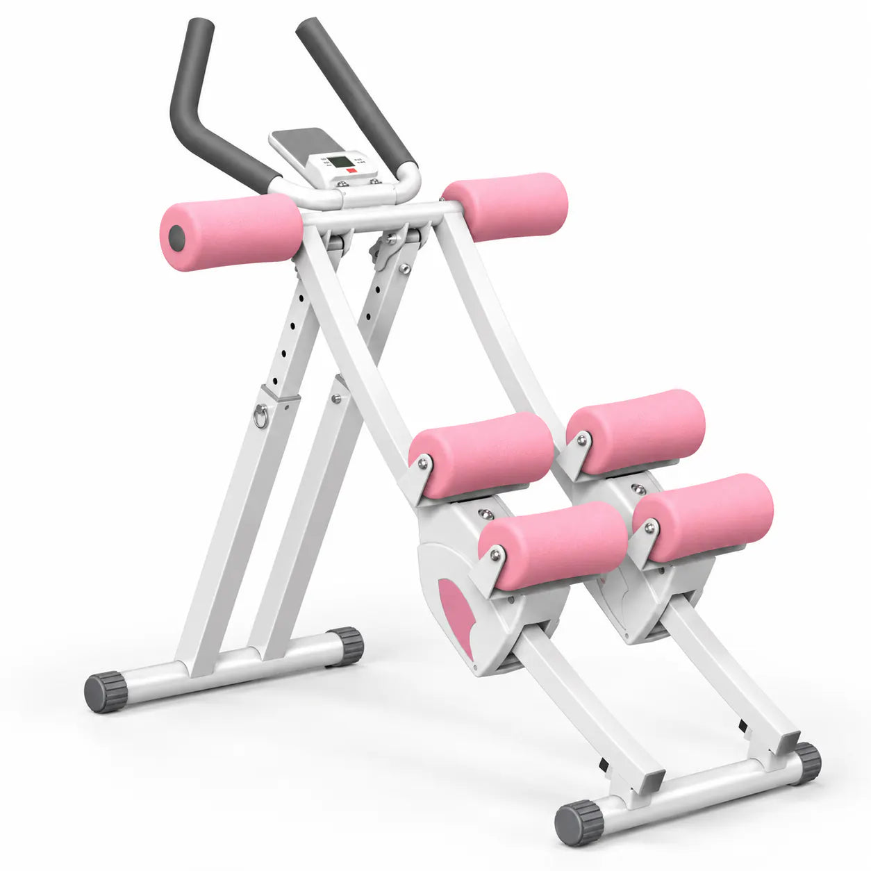 Ab Trainer rose et blanc sur fond blanc